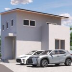 柏市より戸建て外観パースの制作をしました